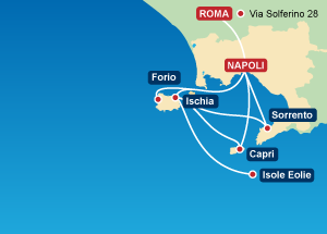 Destinazioni Golfo di Napoli mappa-golfo-di-Napoli